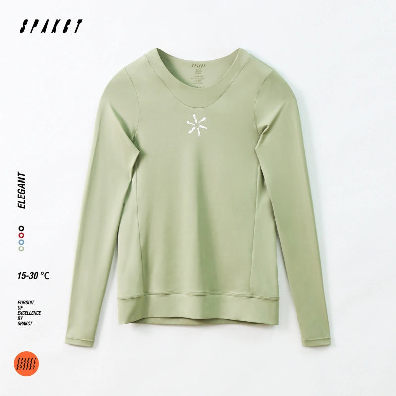 Elegant Long Sleeve Active Top | Unisex