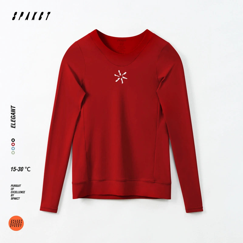 Elegant Long Sleeve Active Top | Unisex