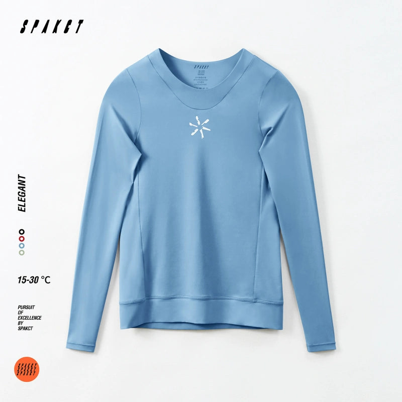 Elegant Long Sleeve Active Top | Unisex