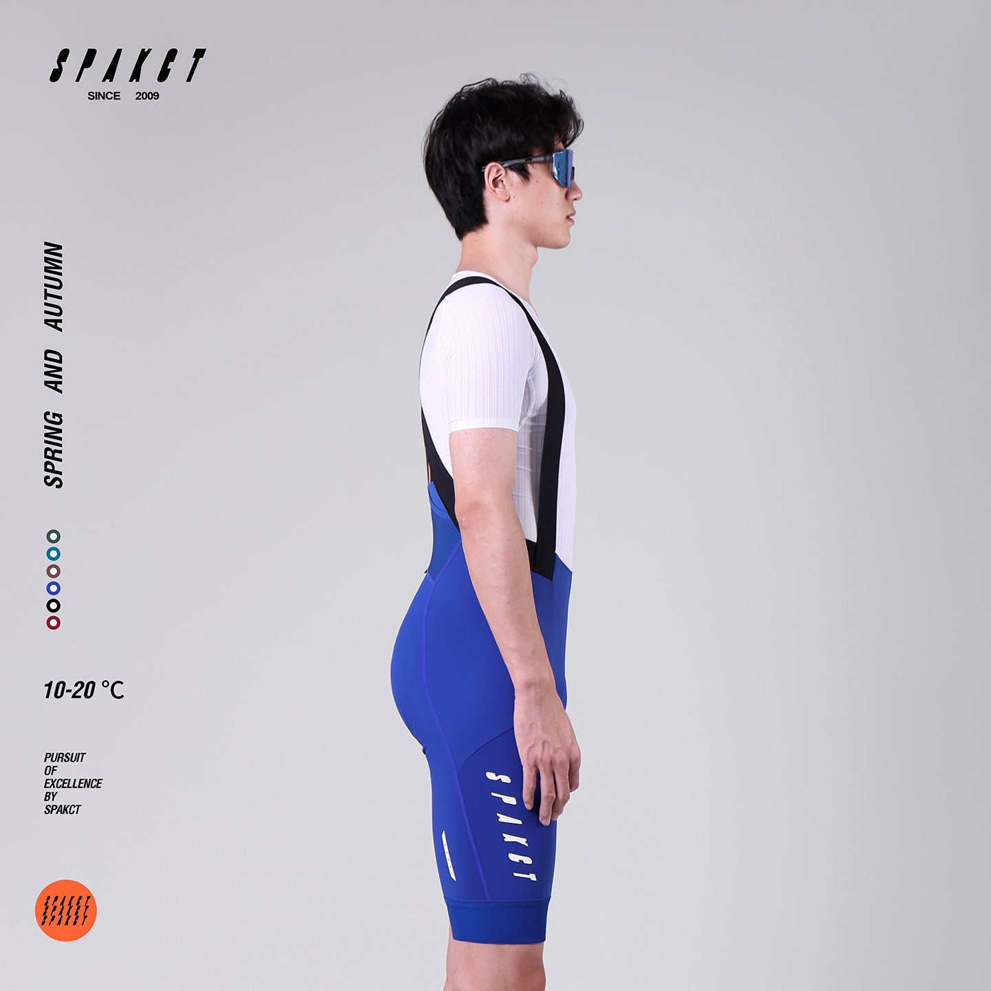 Men's 250g Thermal Fleece Bib Shorts | Spring Autumn