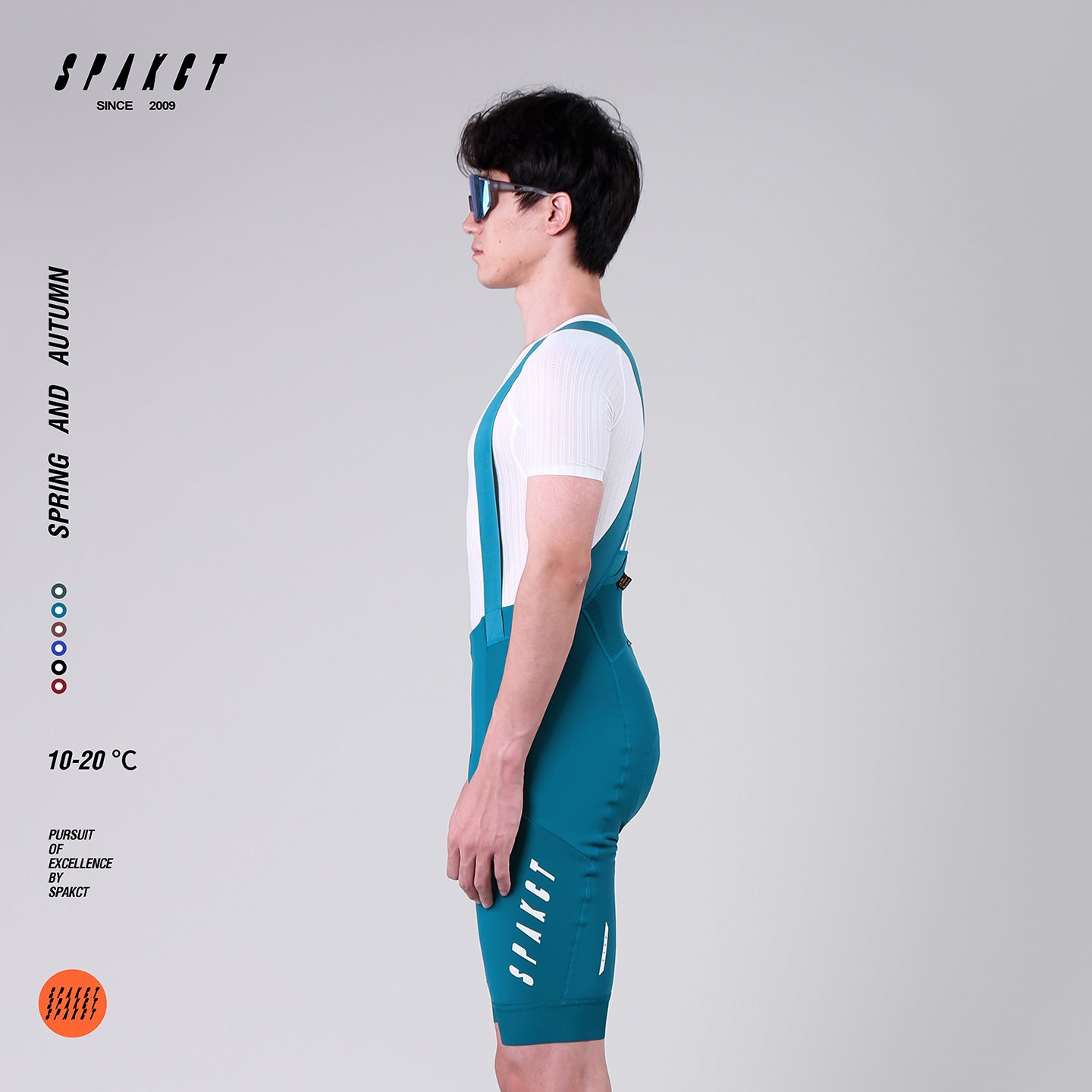 Men's 250g Thermal Fleece Bib Shorts | Spring Autumn