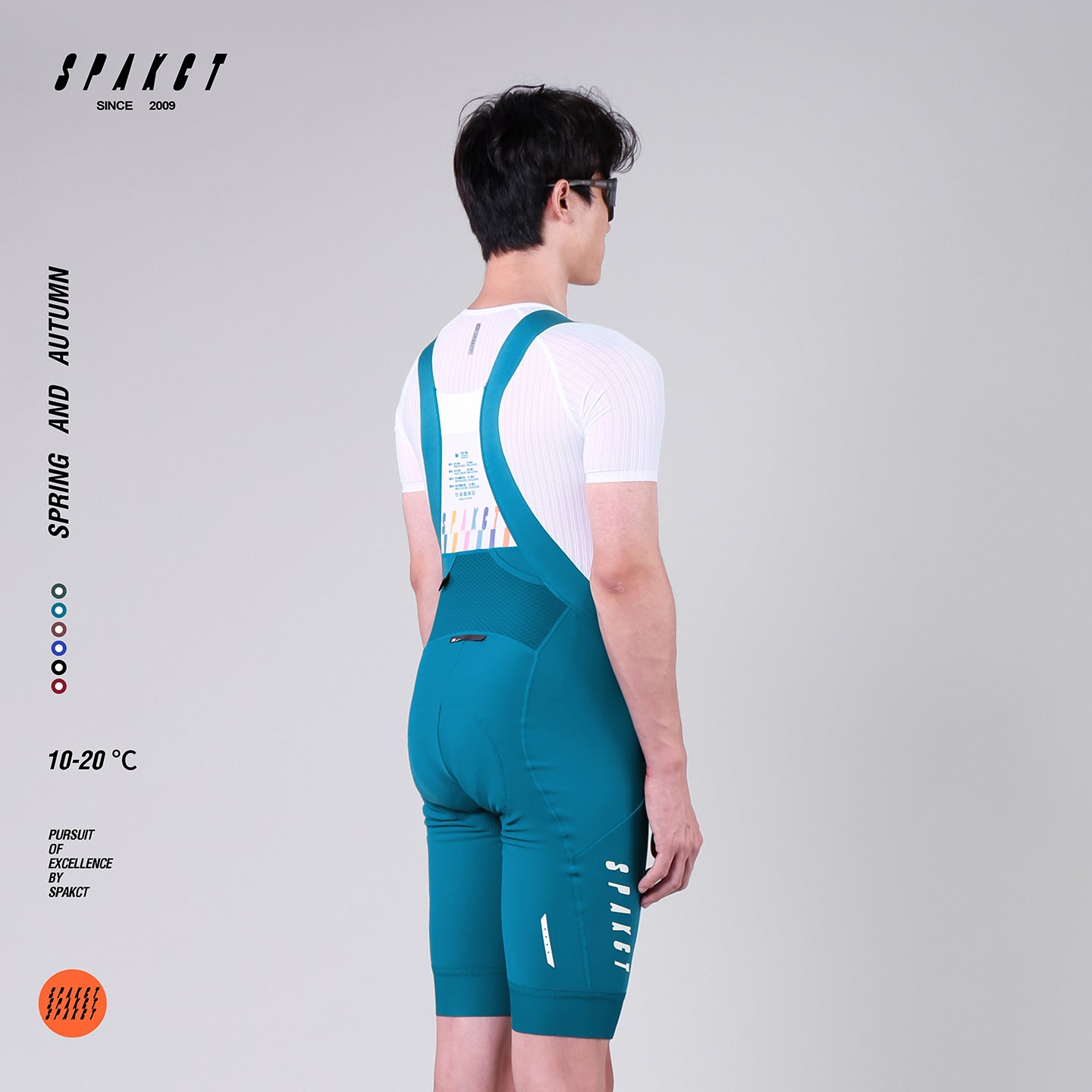 Men's 250g Thermal Fleece Bib Shorts | Spring Autumn