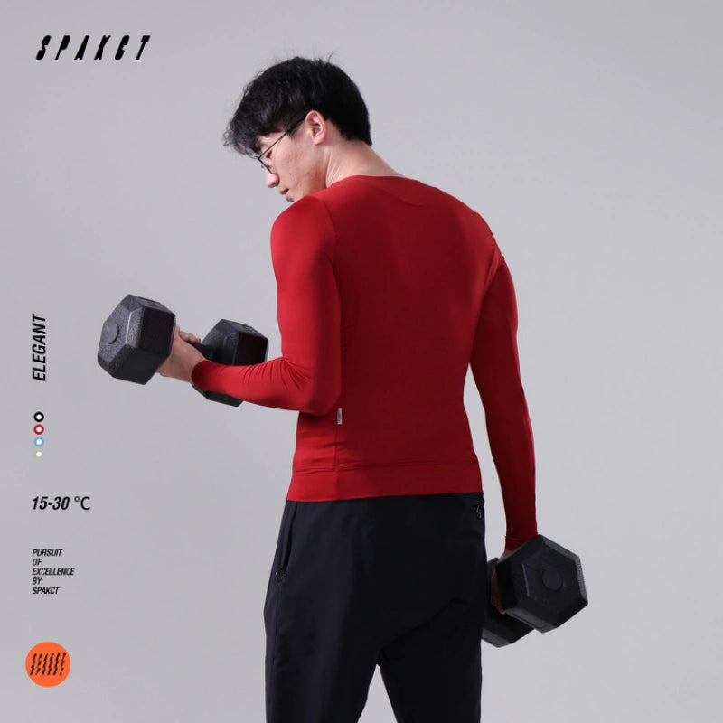 Elegant Long Sleeve Active Top | Unisex