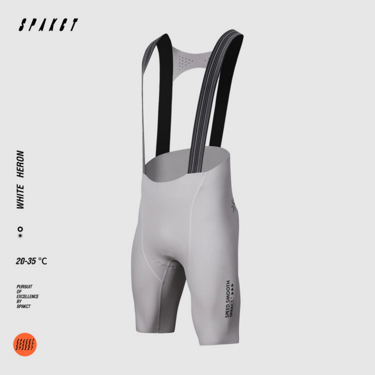 White Heron Bib Shorts | Men