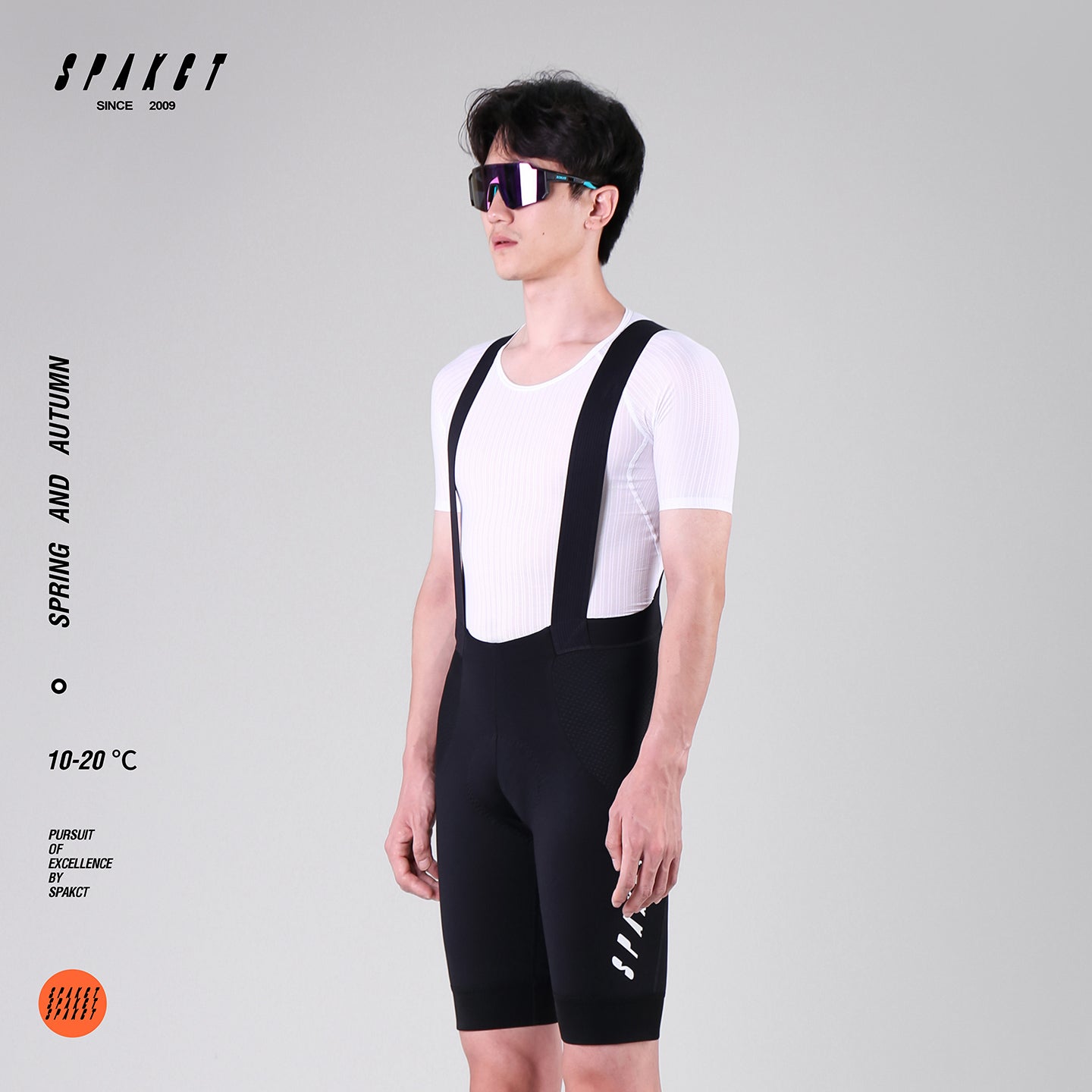 Men's 250g Thermal Fleece Bib Shorts | Spring Autumn