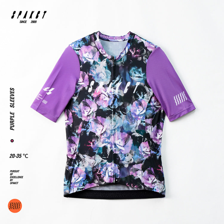 Women's 5-Pocket Aero Jersey | Purple Sleeves