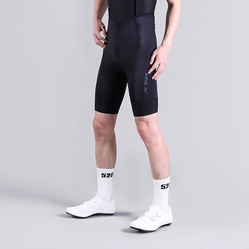 Men's Seamless 75mm Raw-Cut Bib Shorts | Faith II