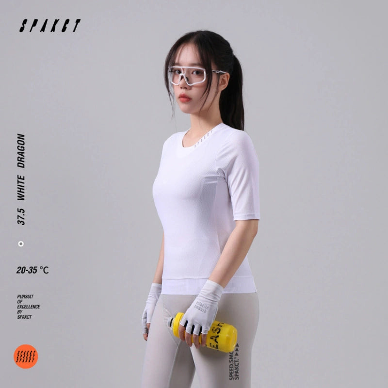 White Dragon 37.5® Short Sleeve Active Top | Unisex