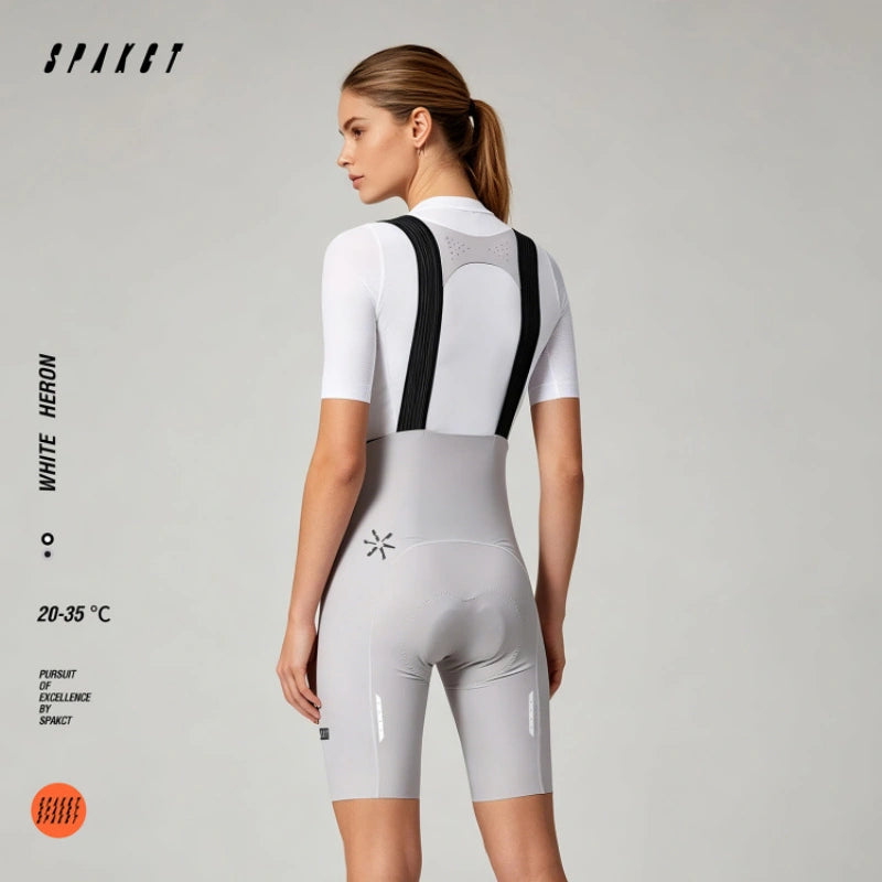 White Heron Bib Shorts | Women