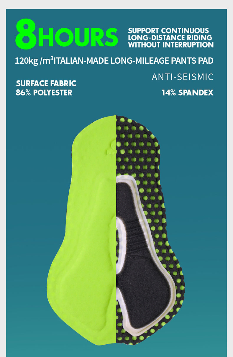 Men's High-Compression Bib Shorts | Heaven Talent - 32531193987229