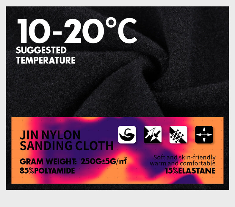 Men's 250g Thermal Fleece Bib Shorts | Spring Autumn - 32530200395933