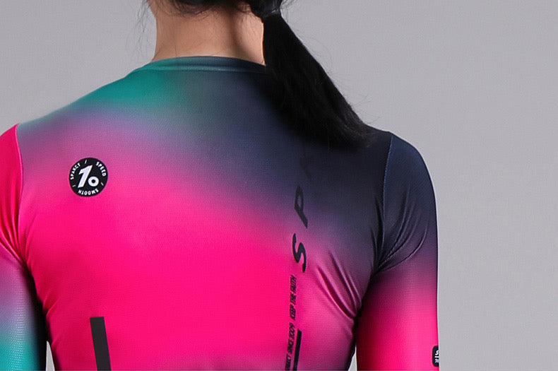 Women's Gradient Aero Jersey | ELF II - 32526640545949
