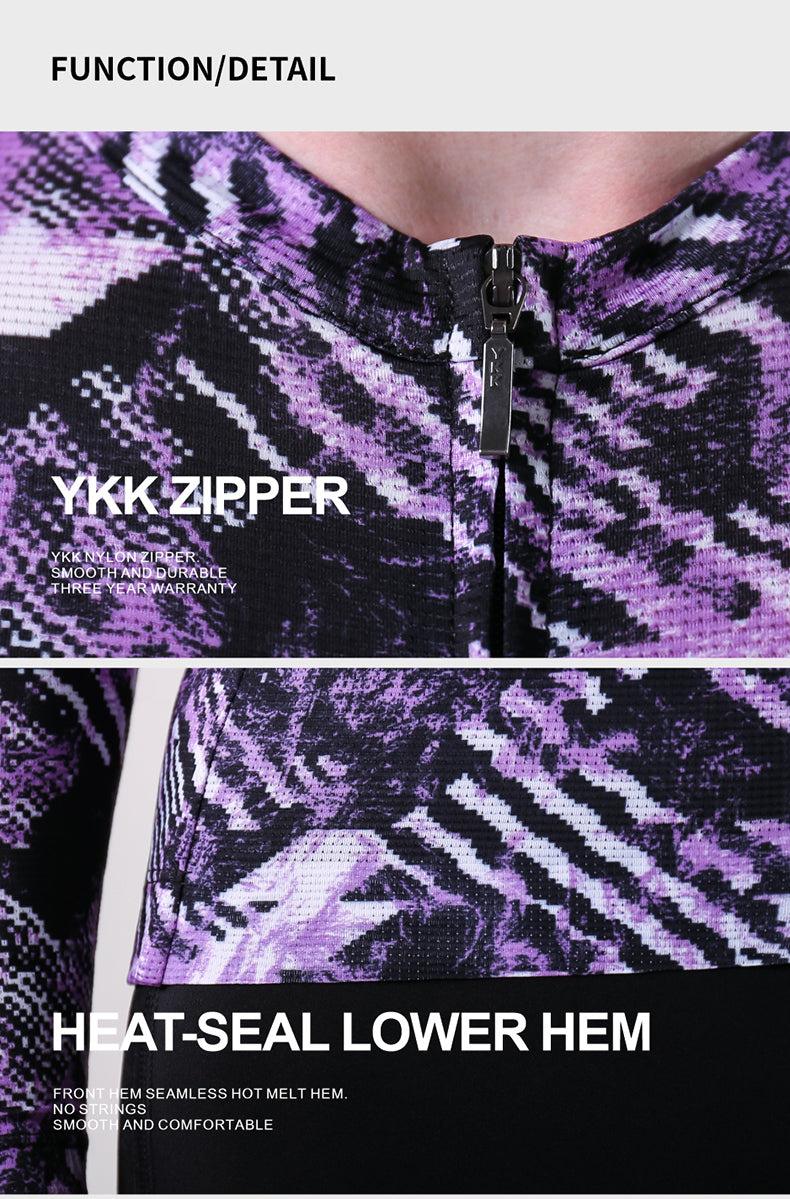 Women's Long Sleeve 115g Cooling Jersey | Zebra - 32533805301917