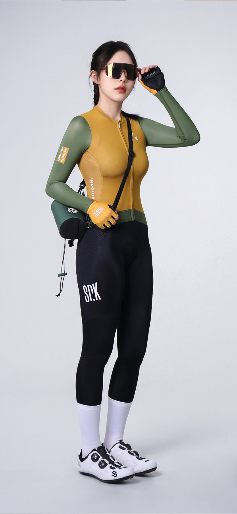 Women's Long Sleeve Antibacterial Cooling Jersey | Spring Morning - 32530149736605