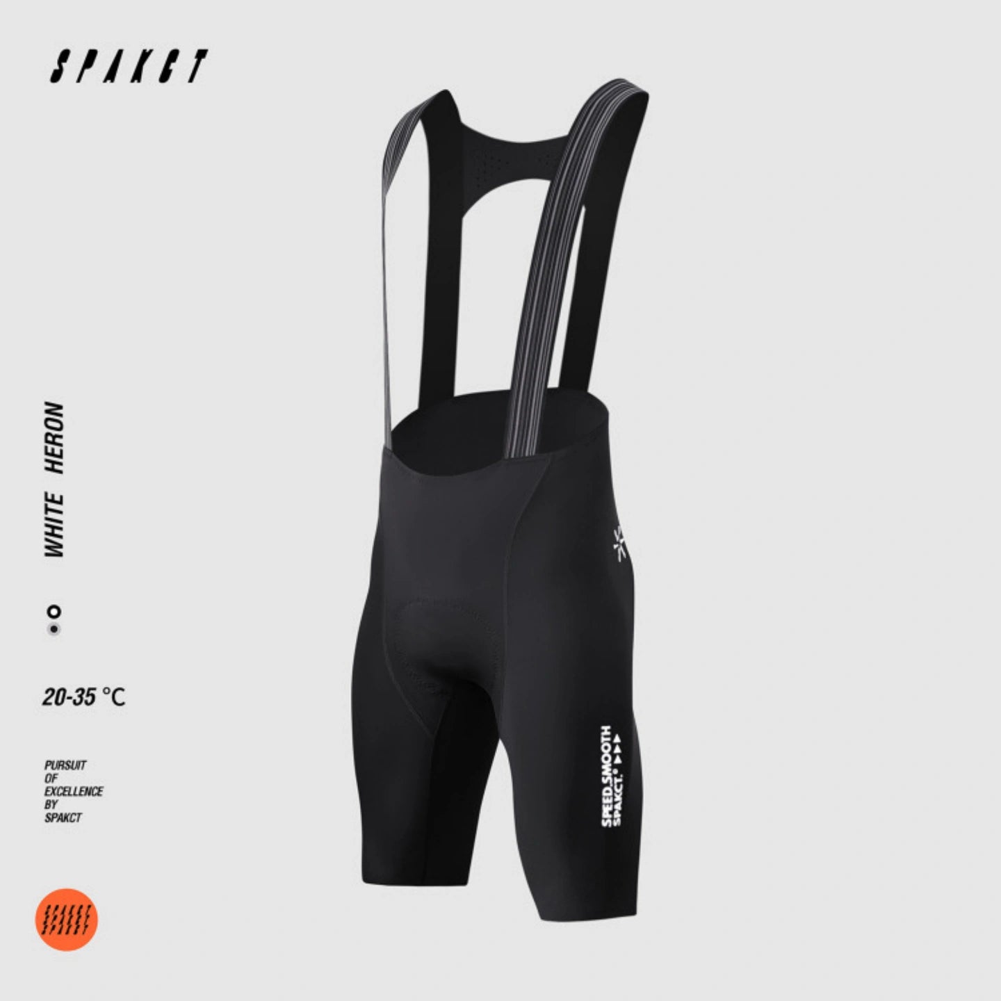White Heron Bib Shorts | Men