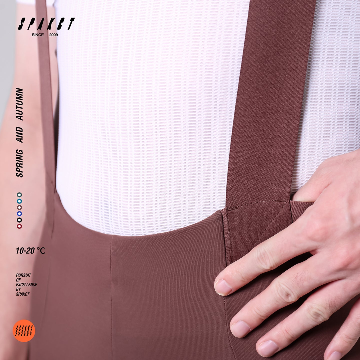 Men's 250g Thermal Fleece Bib Shorts | Spring Autumn