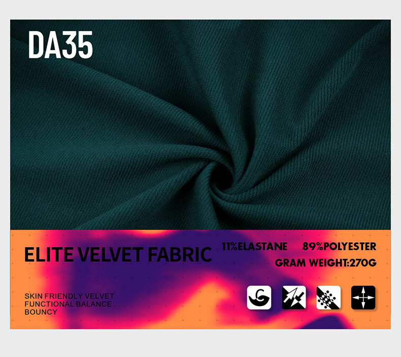 Men's Long Sleeve 270g Elite Velvet Jersey | Radiance - 32529984192669