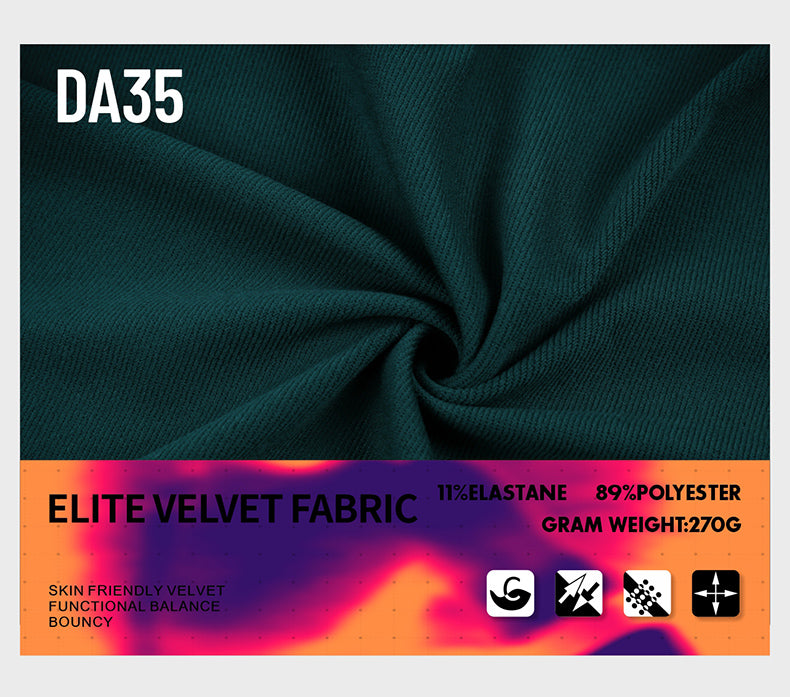 Women's Long Sleeve 270g Elite Velvet Jersey | Radiance - 32530155995293