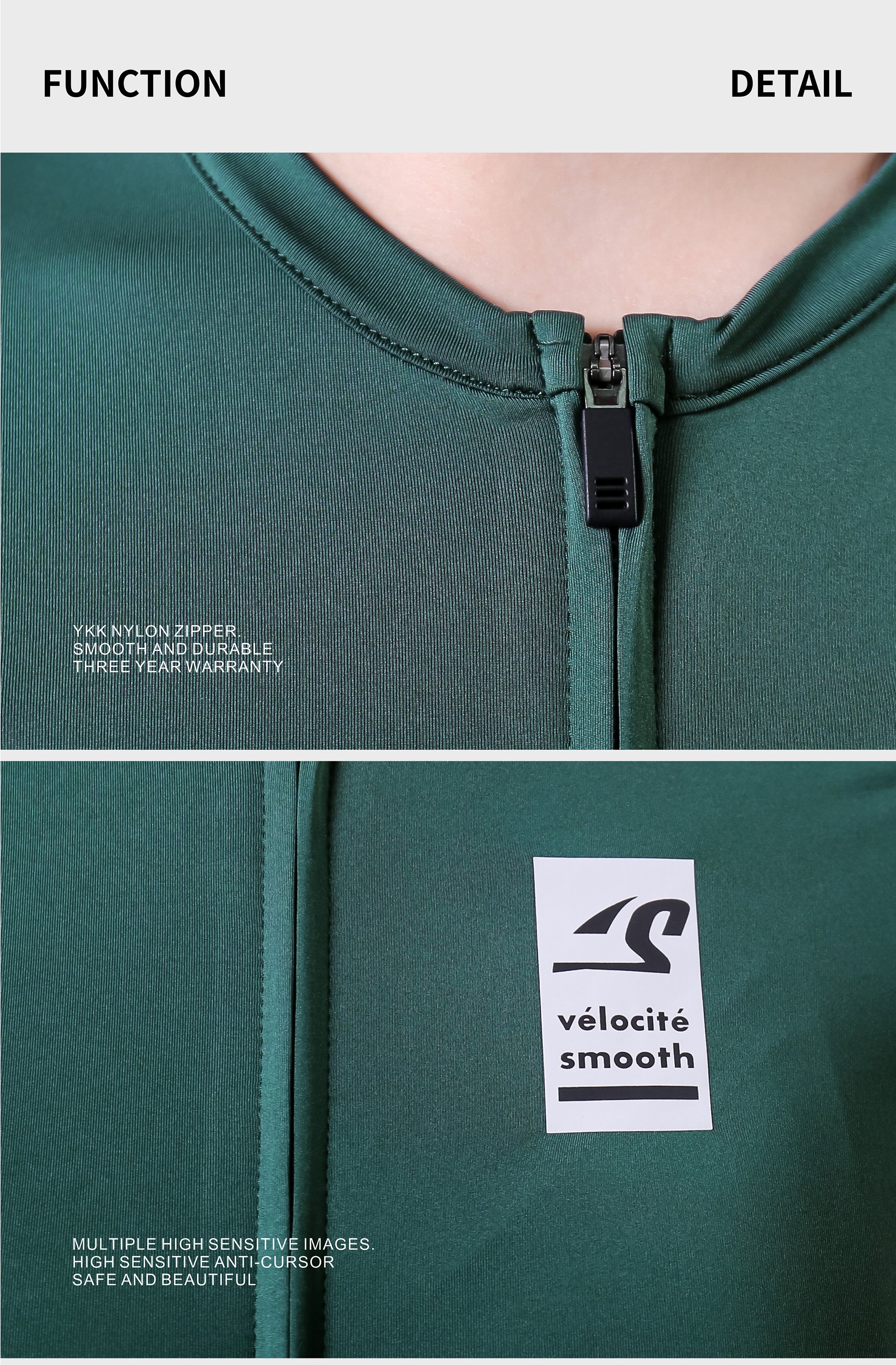 Women's UPF 40+ OEKO-TEX Jersey | Aoyama - 32530078269597