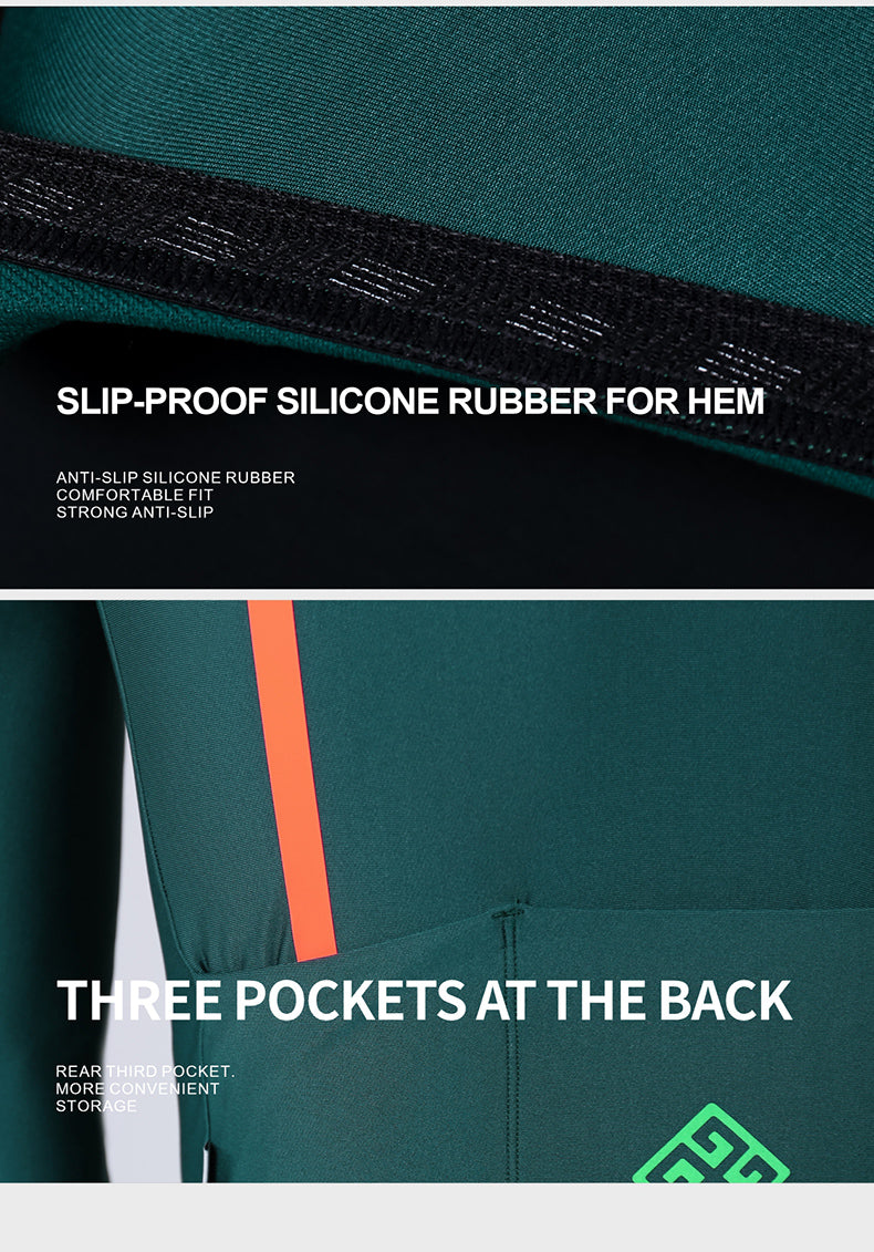 Men's Long Sleeve 270g Elite Velvet Jersey | Radiance - 32529984159901