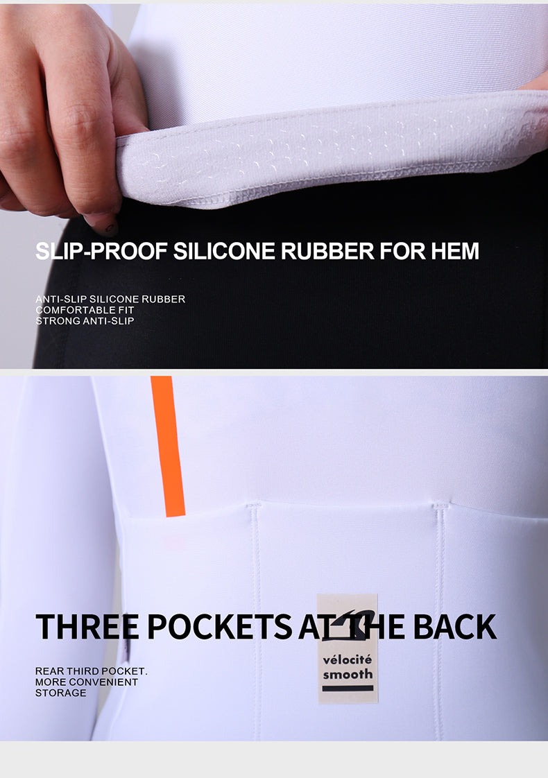 Women's Long Sleeve 270g Elite Velvet Jersey | Radiance - 32530156060829