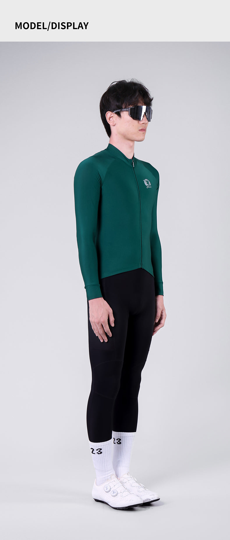 Men's Long Sleeve 270g Elite Velvet Jersey | Radiance - 32529984127133