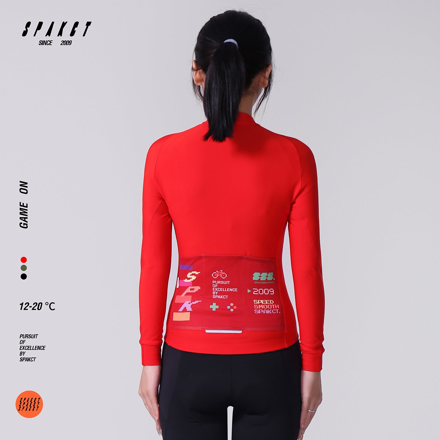 Women's Long Sleeve 250g Thermal Fleece Jersey | Game On