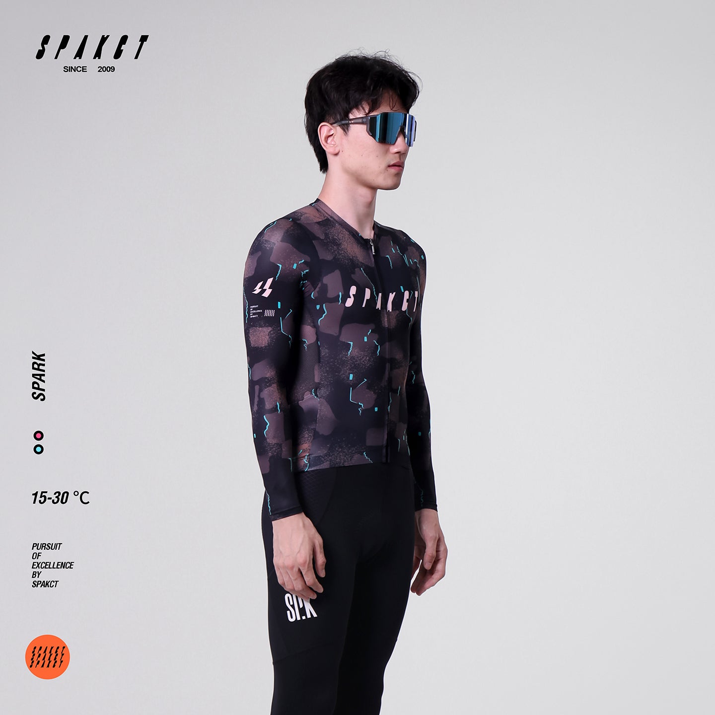 Men's Long Sleeve 115g Cooling Jersey | Spark