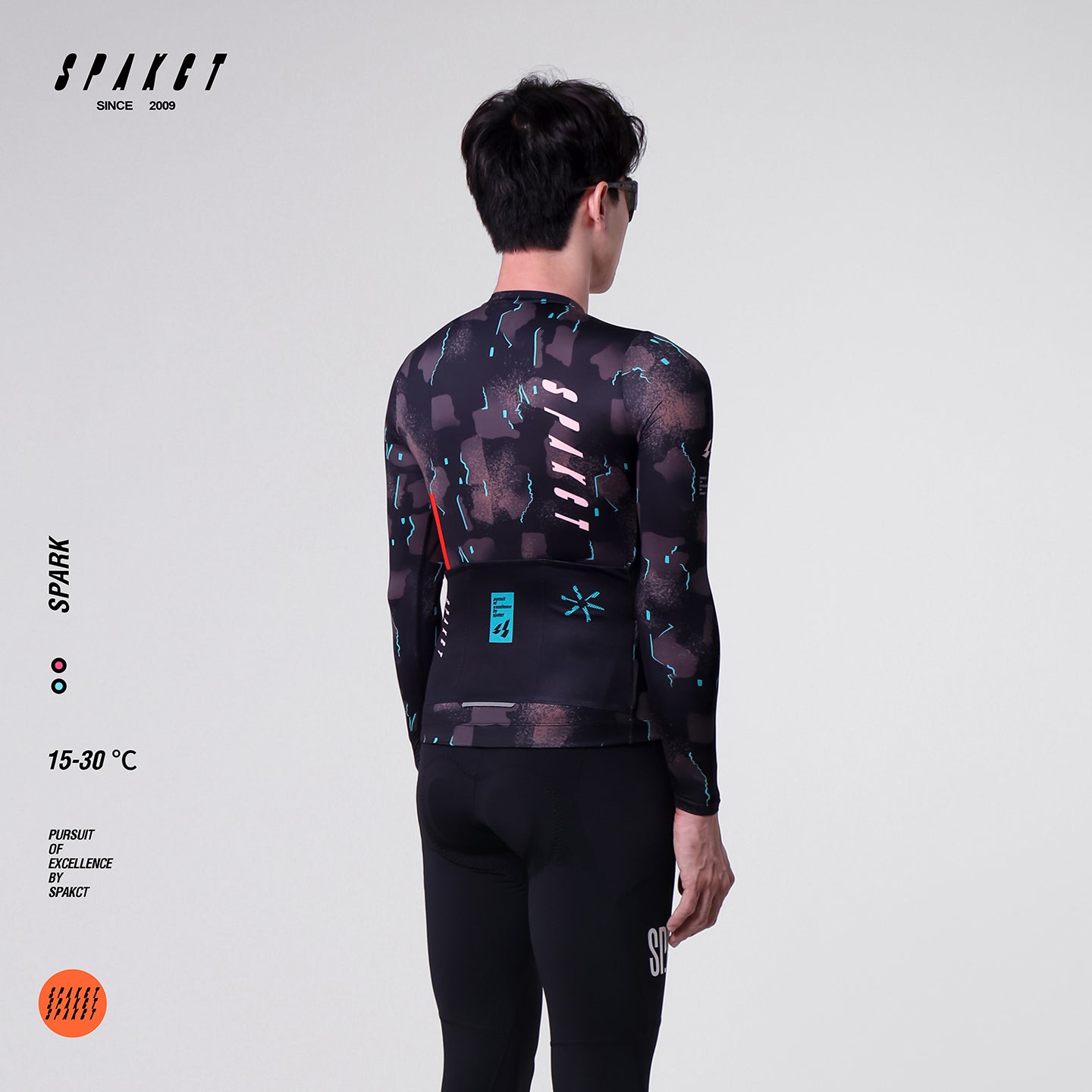 Men's Long Sleeve 115g Cooling Jersey | Spark
