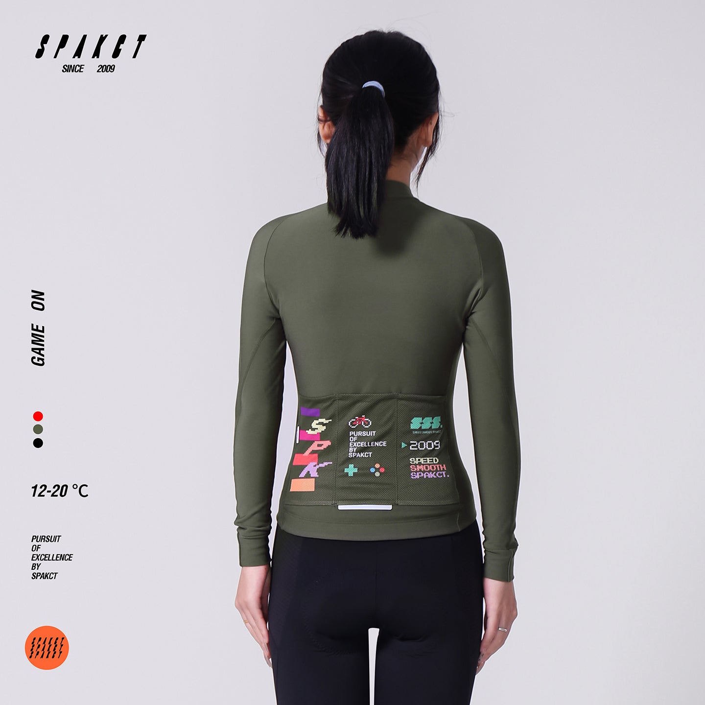 Women's Long Sleeve 250g Thermal Fleece Jersey | Game On