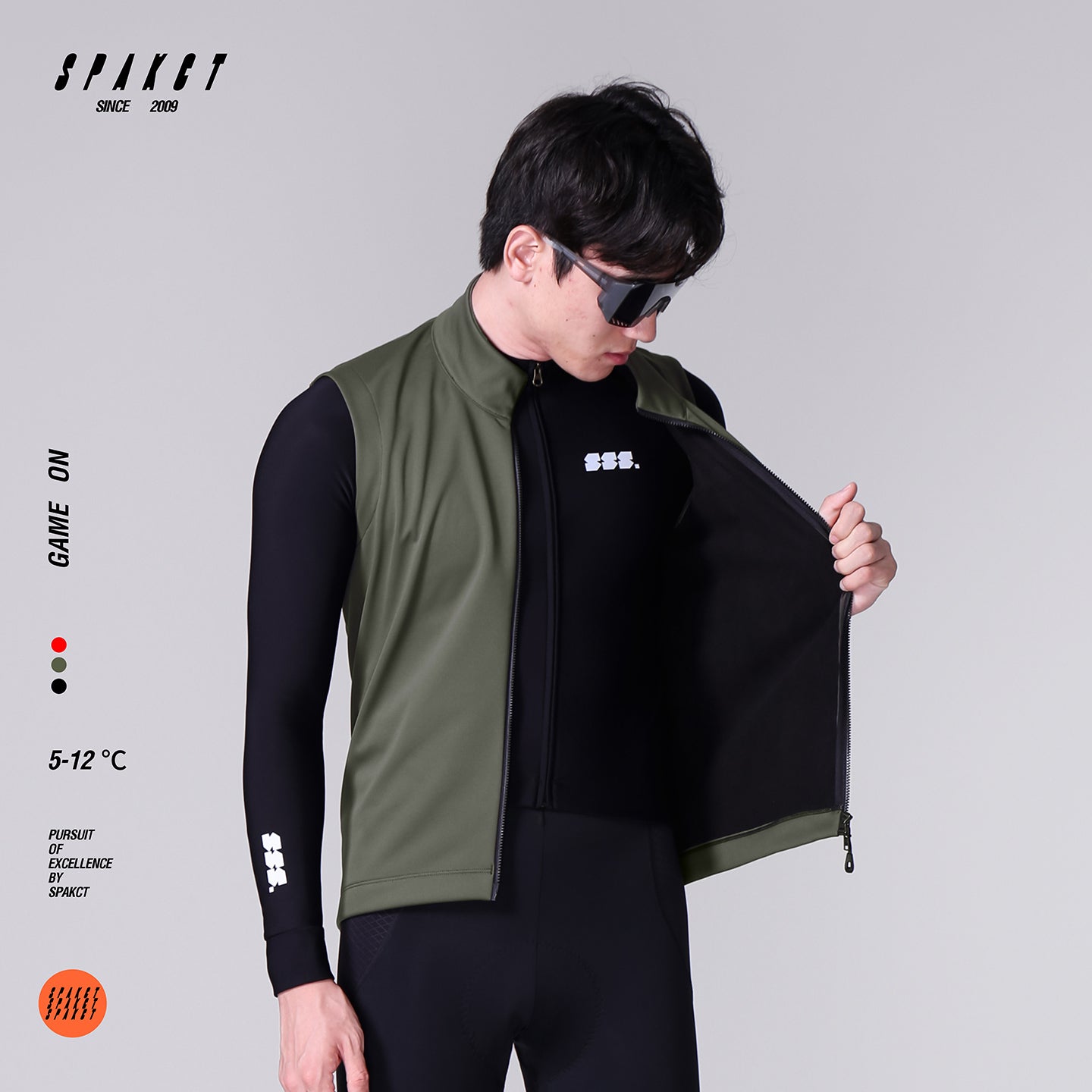 Winter Cycling Vest | Game On