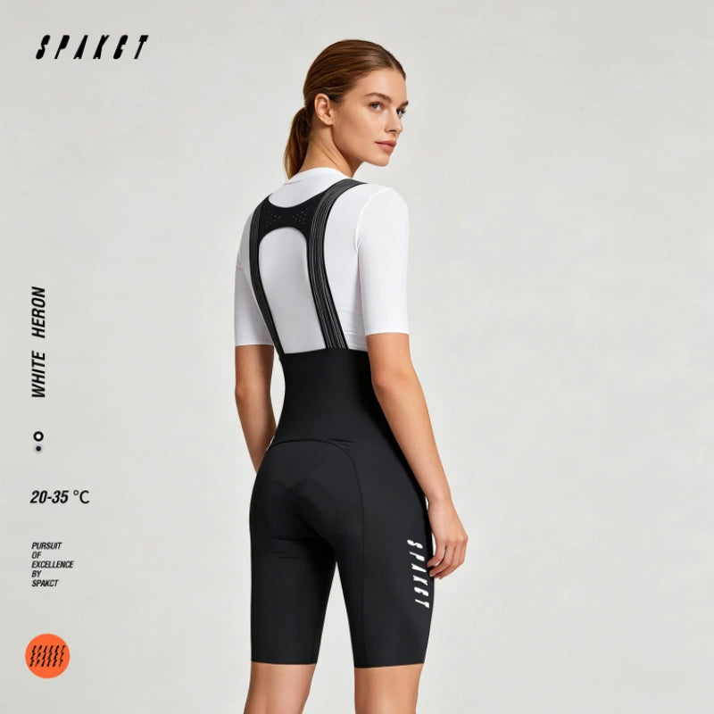 White Heron Bib Shorts | Women