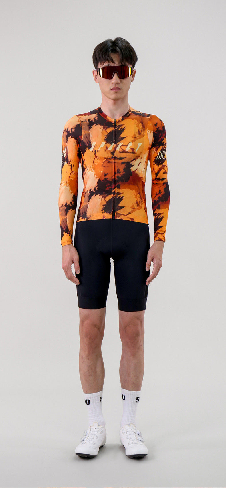 Men's Long Sleeve Jersey | Tesserae - 30936349311133