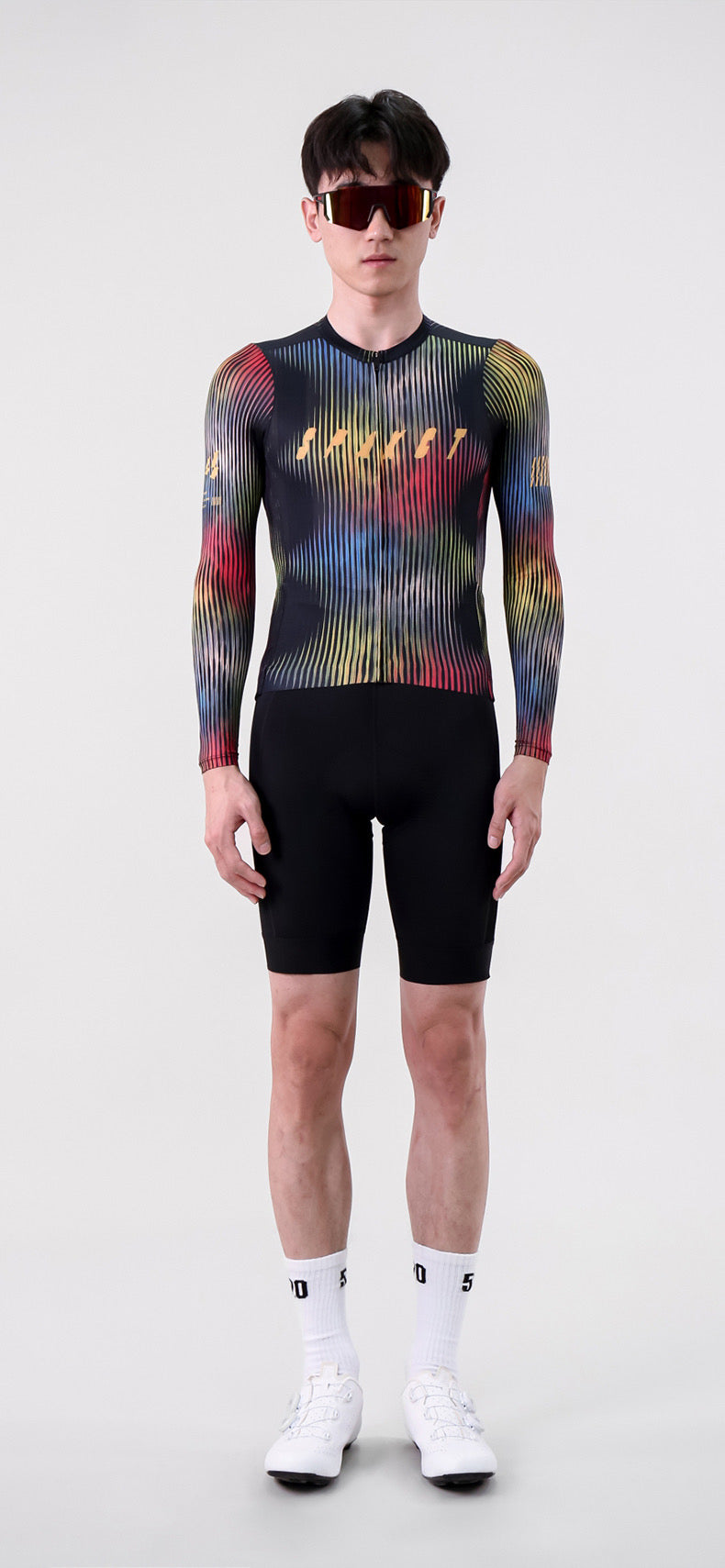 Men's Long Sleeve 115g Cooling Jersey | Tesserae - 32526564556957
