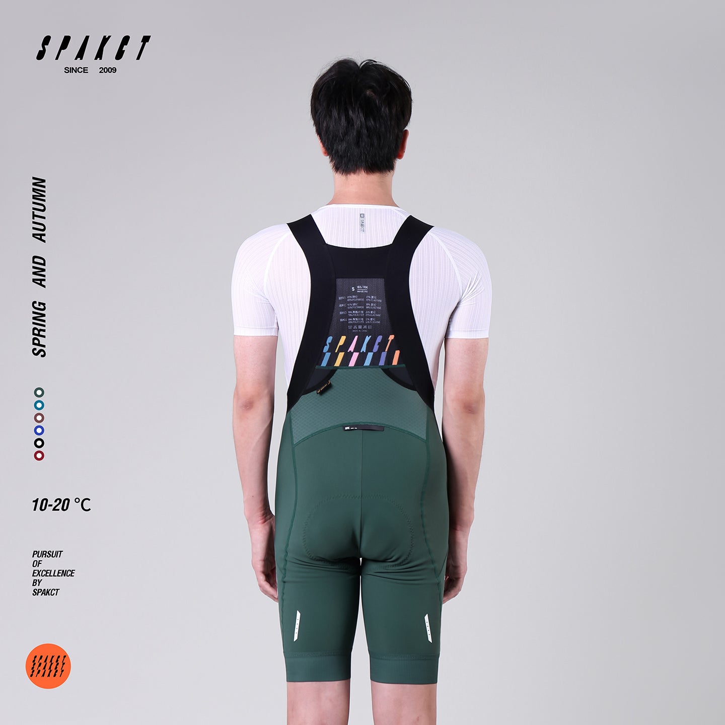 Men's 250g Thermal Fleece Bib Shorts | Spring Autumn