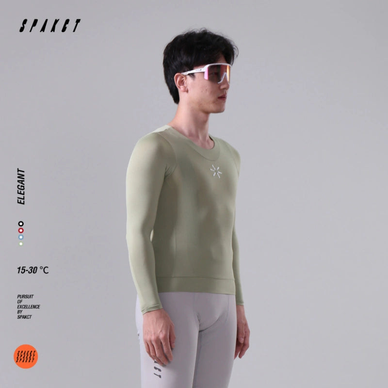 Elegant Long Sleeve Active Top | Unisex