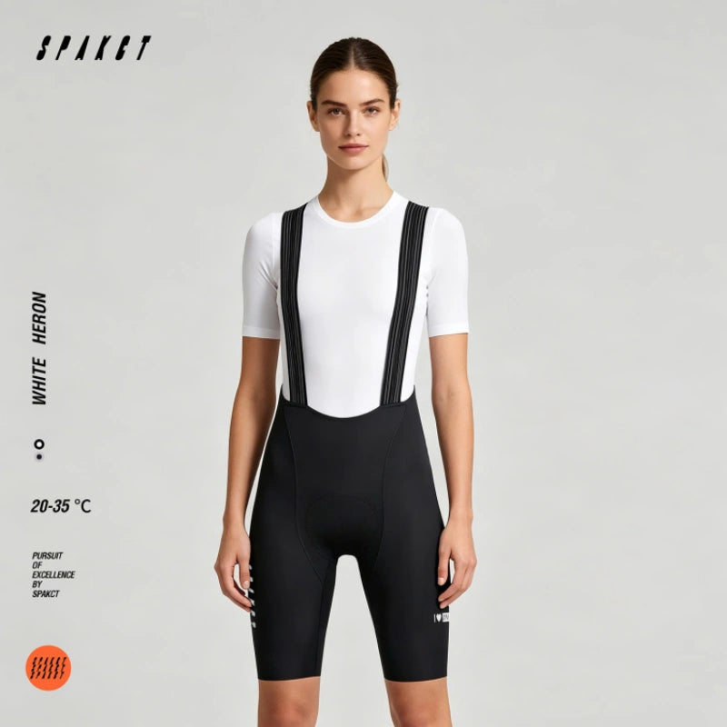 White Heron Bib Shorts | Women