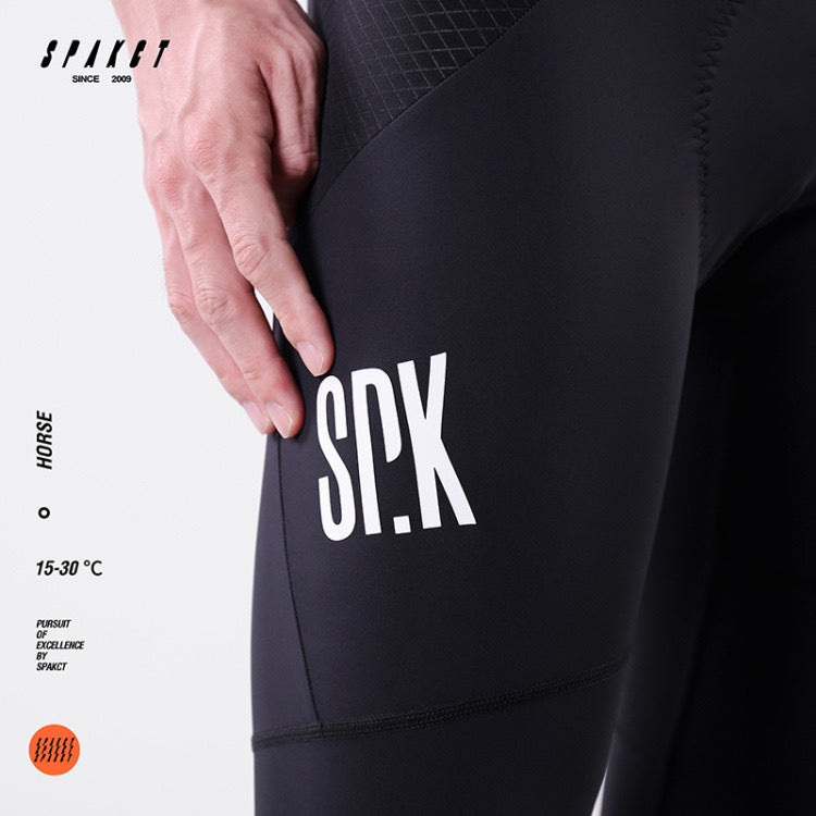 Men's Summer Long Bib Tights | Horse
