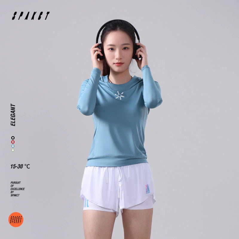 Elegant Long Sleeve Active Top | Unisex
