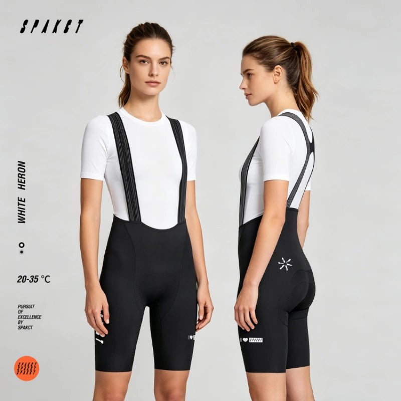 White Heron Bib Shorts | Women