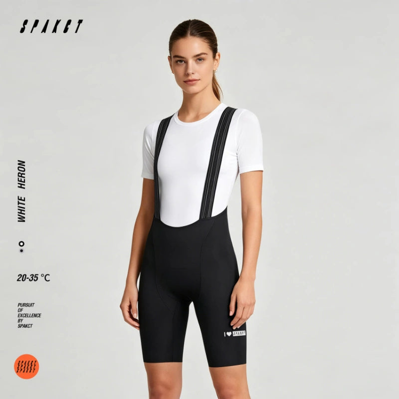 White Heron Bib Shorts | Women