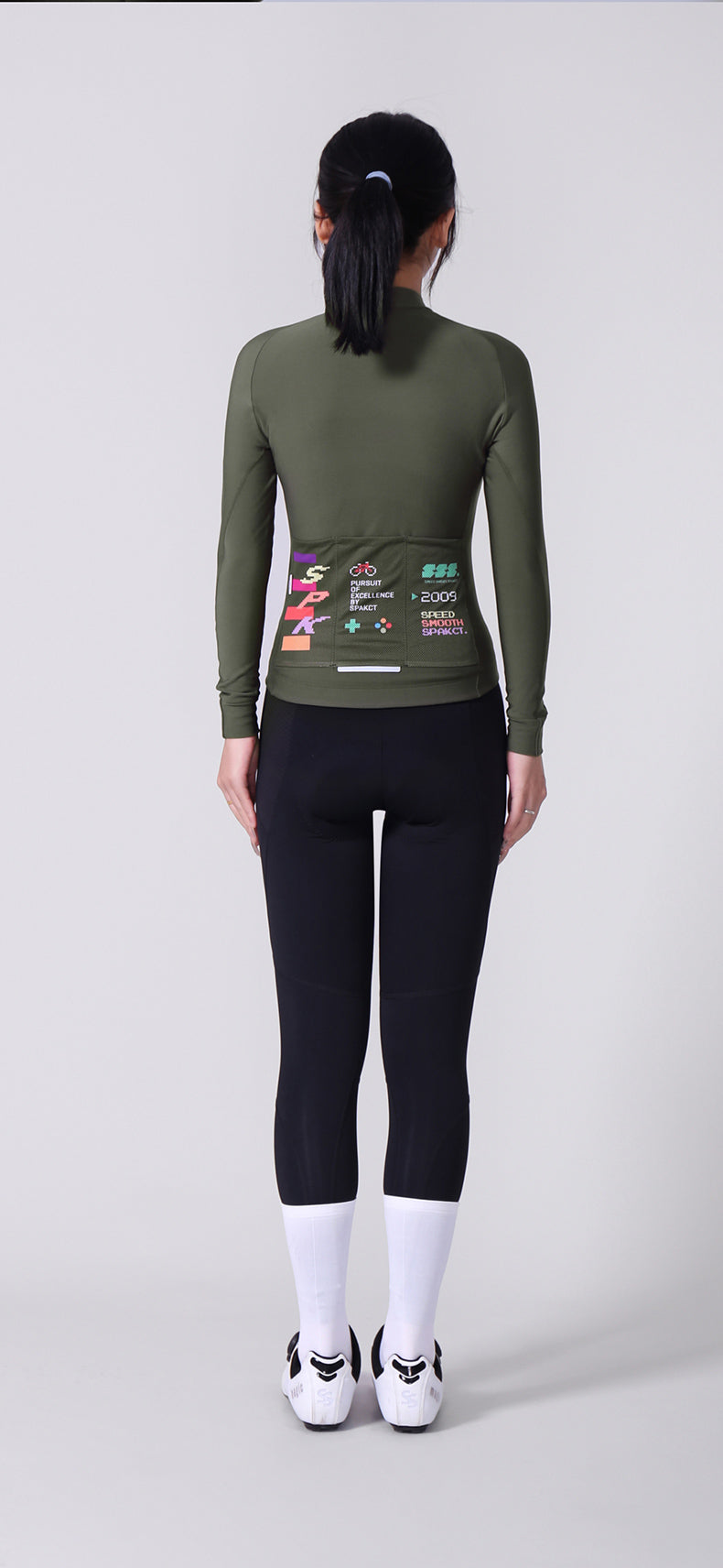 Women's Long Sleeve 250g Thermal Fleece Jersey | Game On - 32530176999581