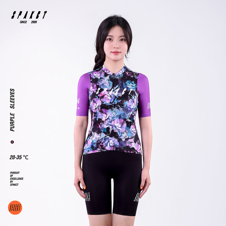 Women's 5-Pocket Aero Jersey | Purple Sleeves