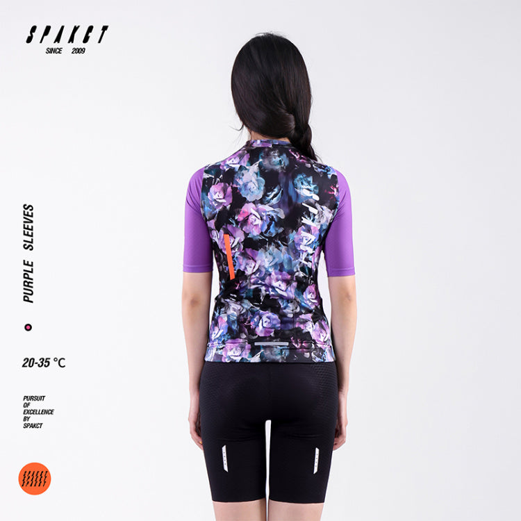 Women's 5-Pocket Aero Jersey | Purple Sleeves