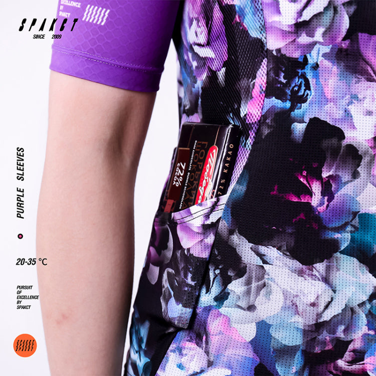 Women's 5-Pocket Aero Jersey | Purple Sleeves