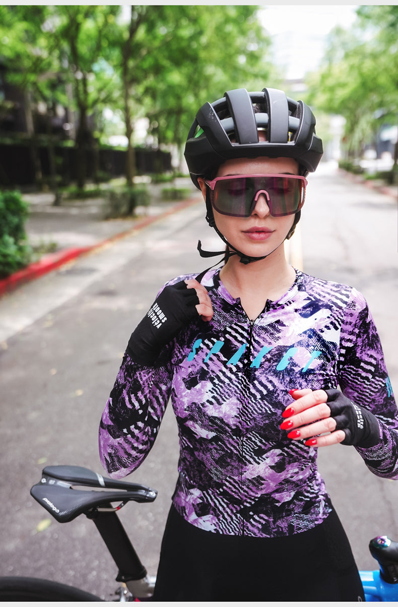 Women's Long Sleeve 115g Cooling Jersey | Zebra - 32533797961885