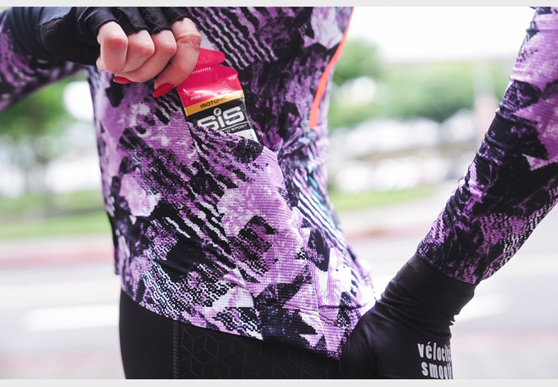 Women's Long Sleeve 115g Cooling Jersey | Zebra - 32533797863581