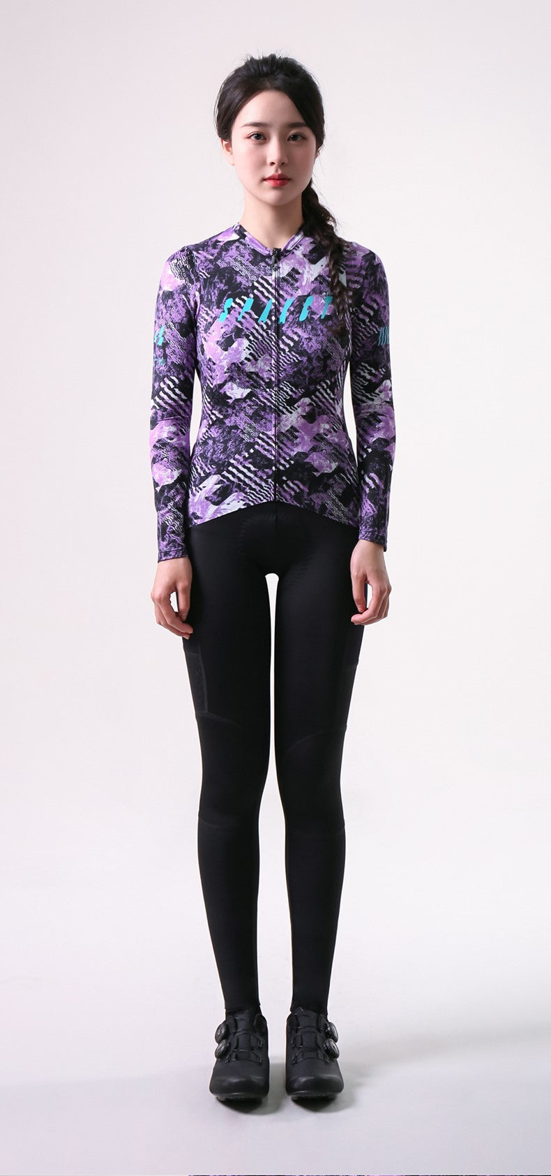 Women's Long Sleeve 115g Cooling Jersey | Zebra - 32533797830813