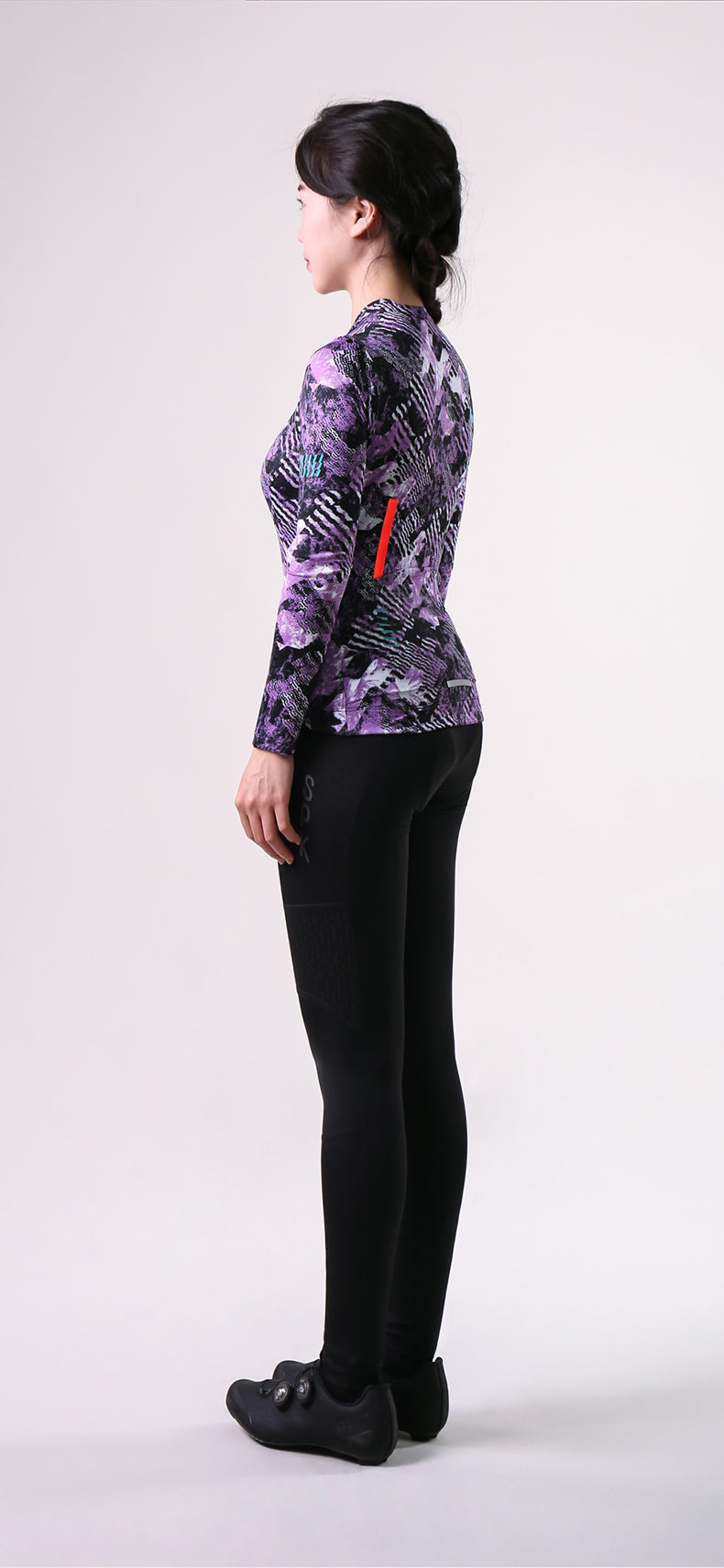 Women's Long Sleeve 115g Cooling Jersey | Zebra - 32533798027421