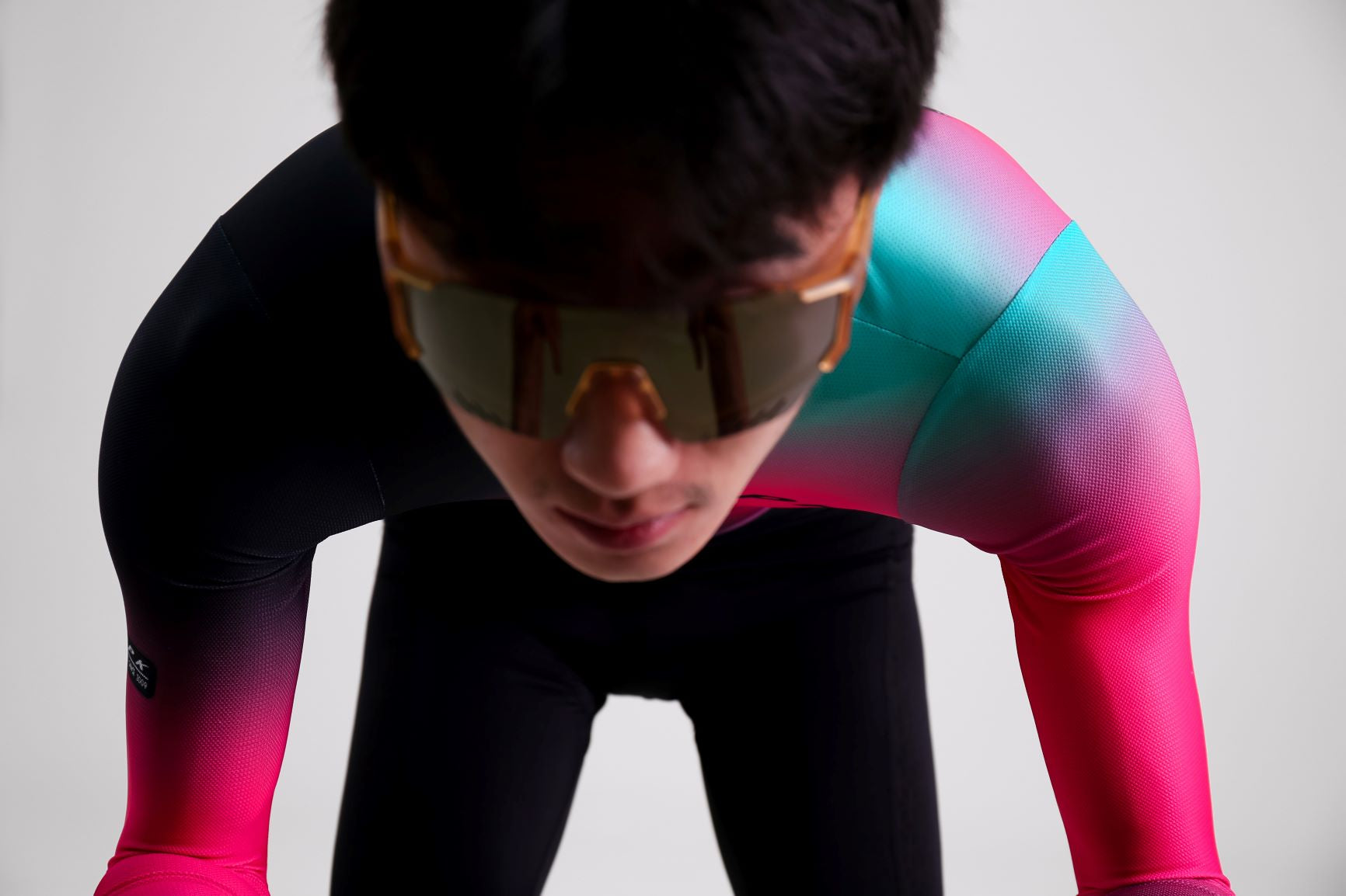 Men's Long Sleeve Gradient Aero Jersey | ELF Ⅱ - 32526443675805